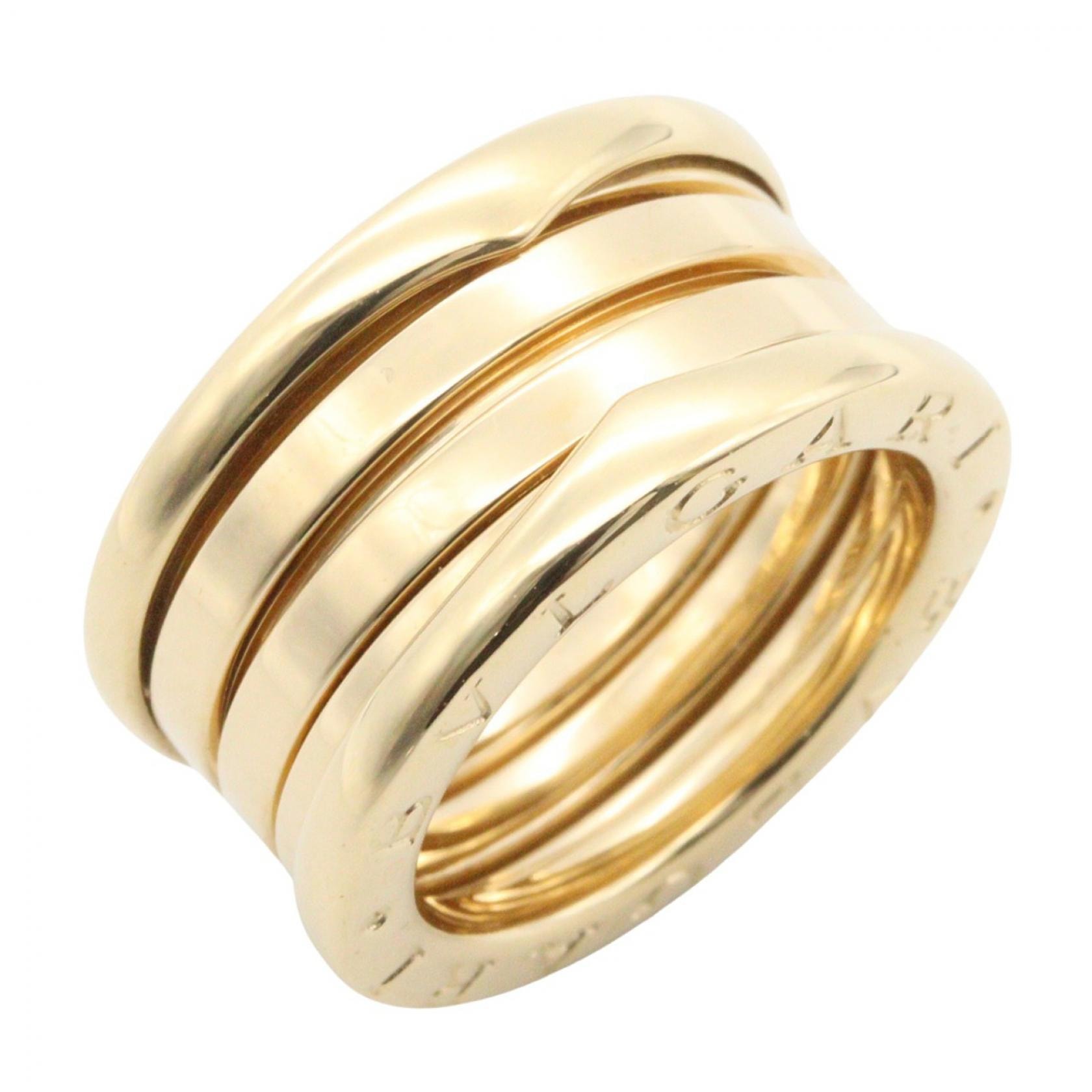 ブルガリ BVLGARI B-zero1 ビーゼロワン リング 4バンド リング・指輪 ジュエリー K18(イエローゴールド) メンズ レディース ゴールド系 346594 【中古】