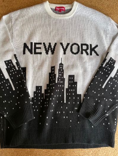 Supreme New York Sweater "White"