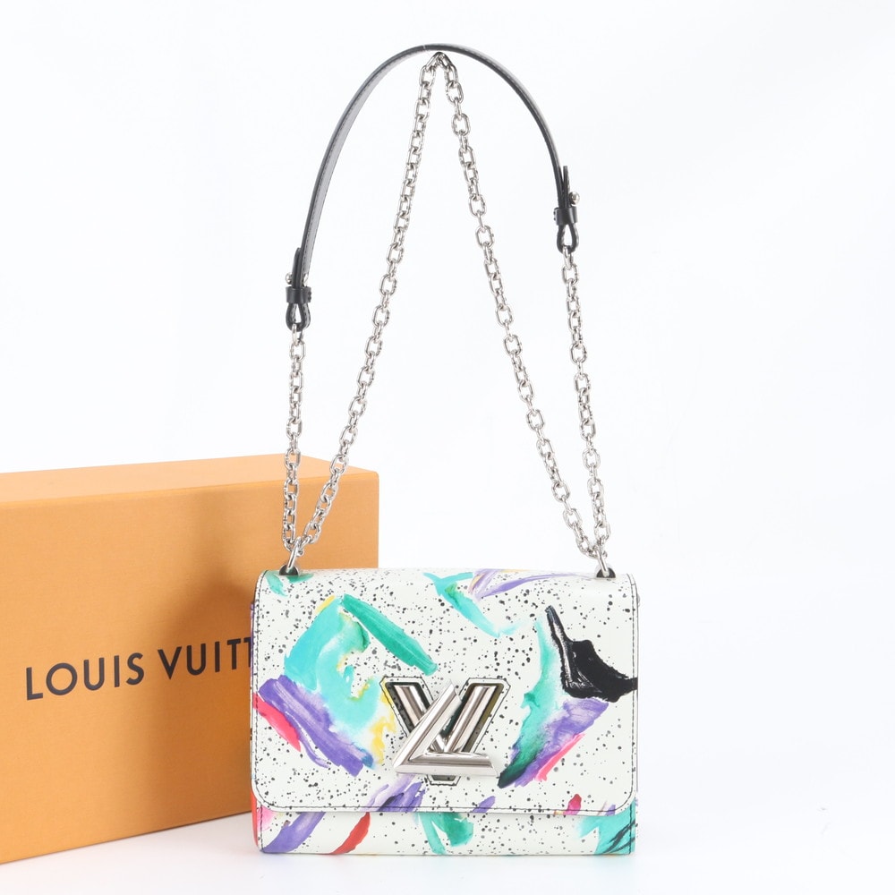 ■極美品 ルイヴィトンツイスト MM スプラッシュ プリント チェーン