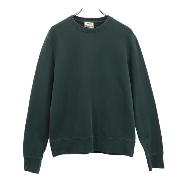 ACNE STUDIOS アクネストゥディオズ 長袖 スウェット トレーナー XXS グリーン