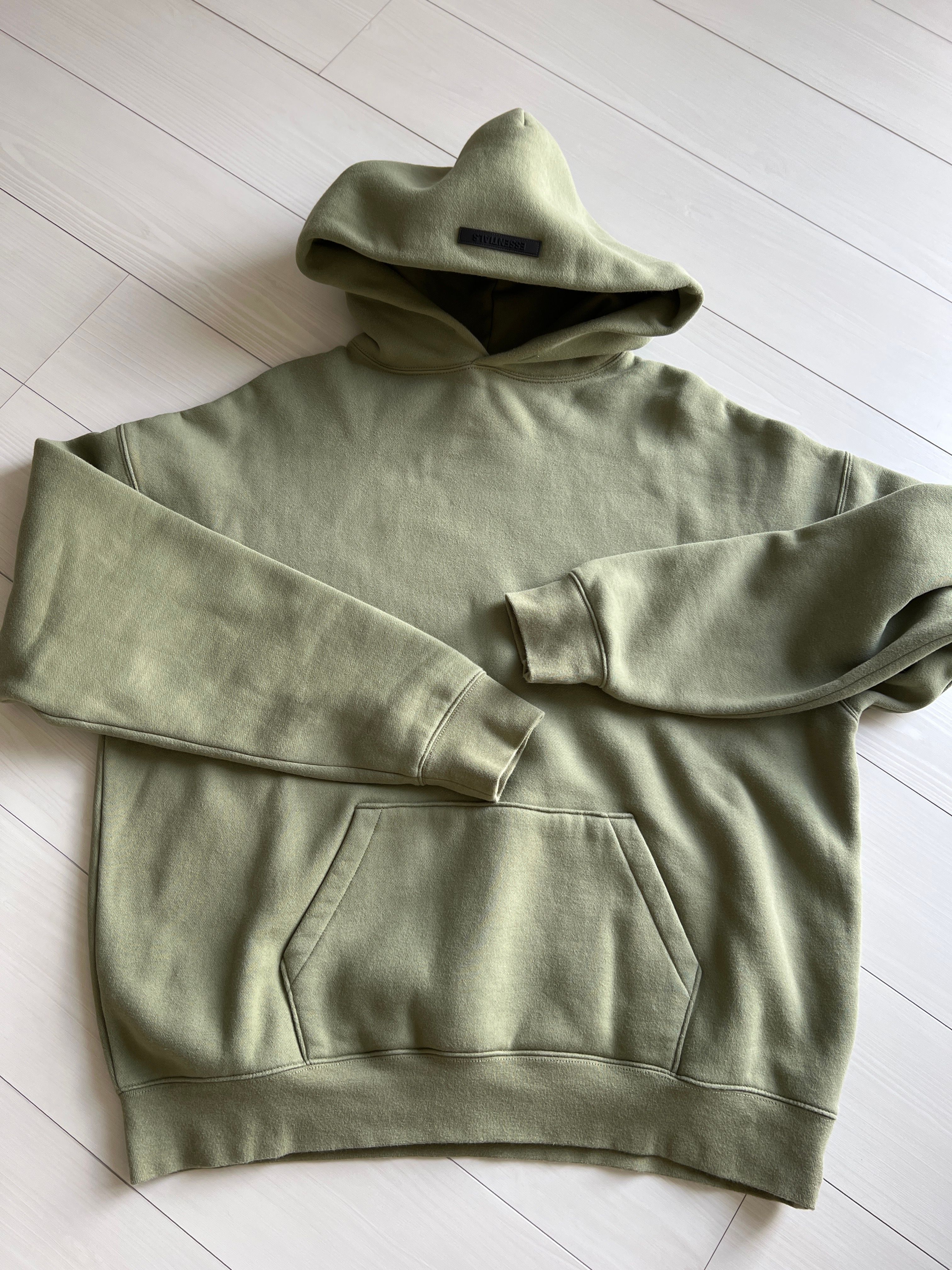 FEAR OF GOD ESSENTIALS × UNION Vintage Hoodie Vintage "Army"