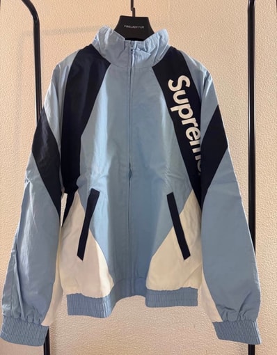 Supreme Paneled Track Jacket "Blue"