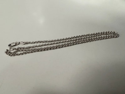 Chrome Hearts Roll Chain Necklace "Silver"
