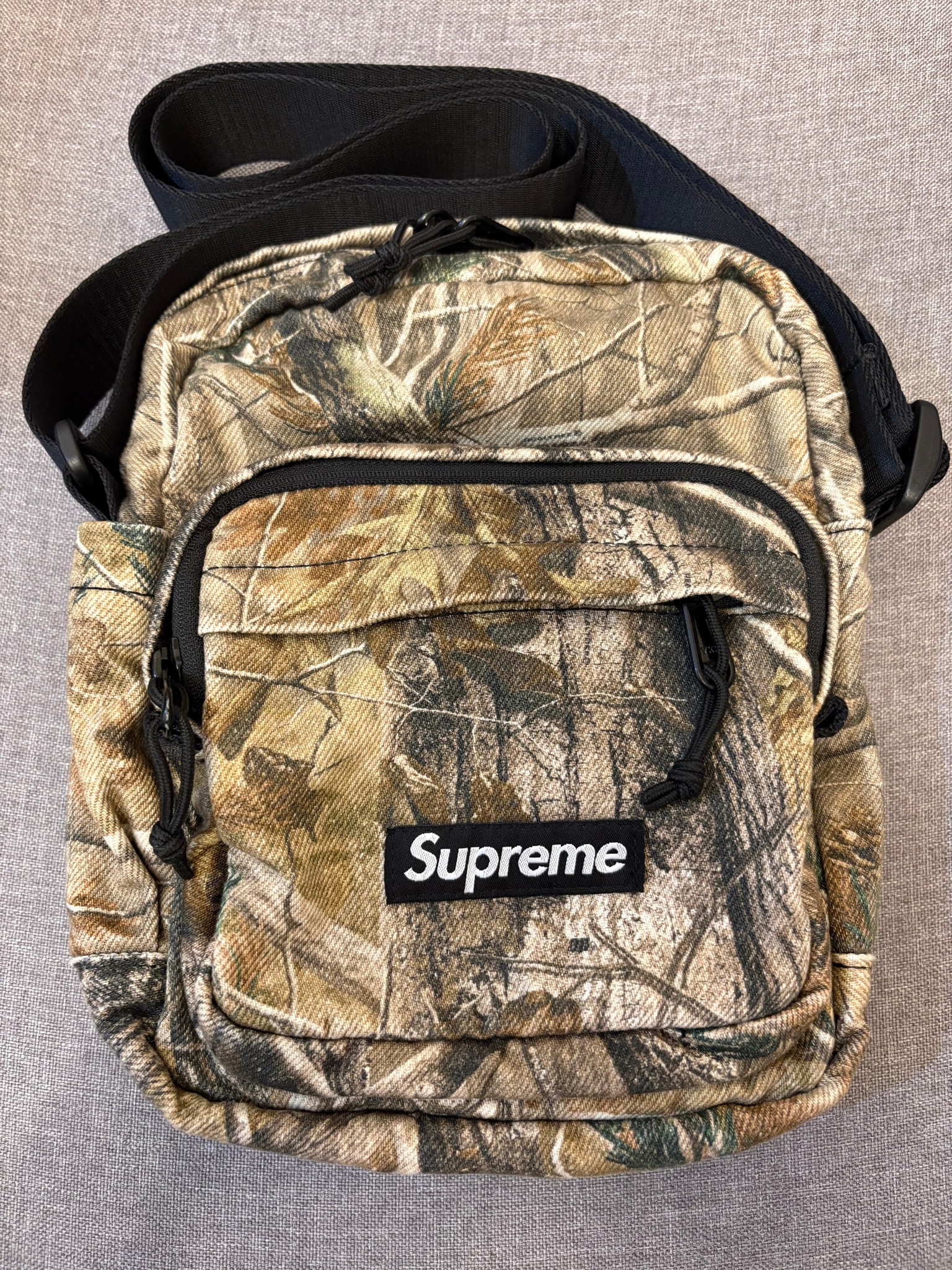Supreme Denim Shoulder Bag "Realtree AP Camo"