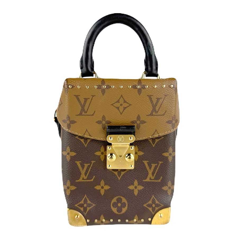 ルイ ヴィトン LOUIS VUITTON ショルダーバッグ モノグラム リバース カメラボックス/モノグラム リバース ブラウン レディース M82465【中古】 z8123