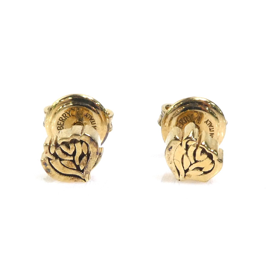 バーバリー BURBERRY ピアス シルバー925 ゴールド レディース【中古】 h32316k