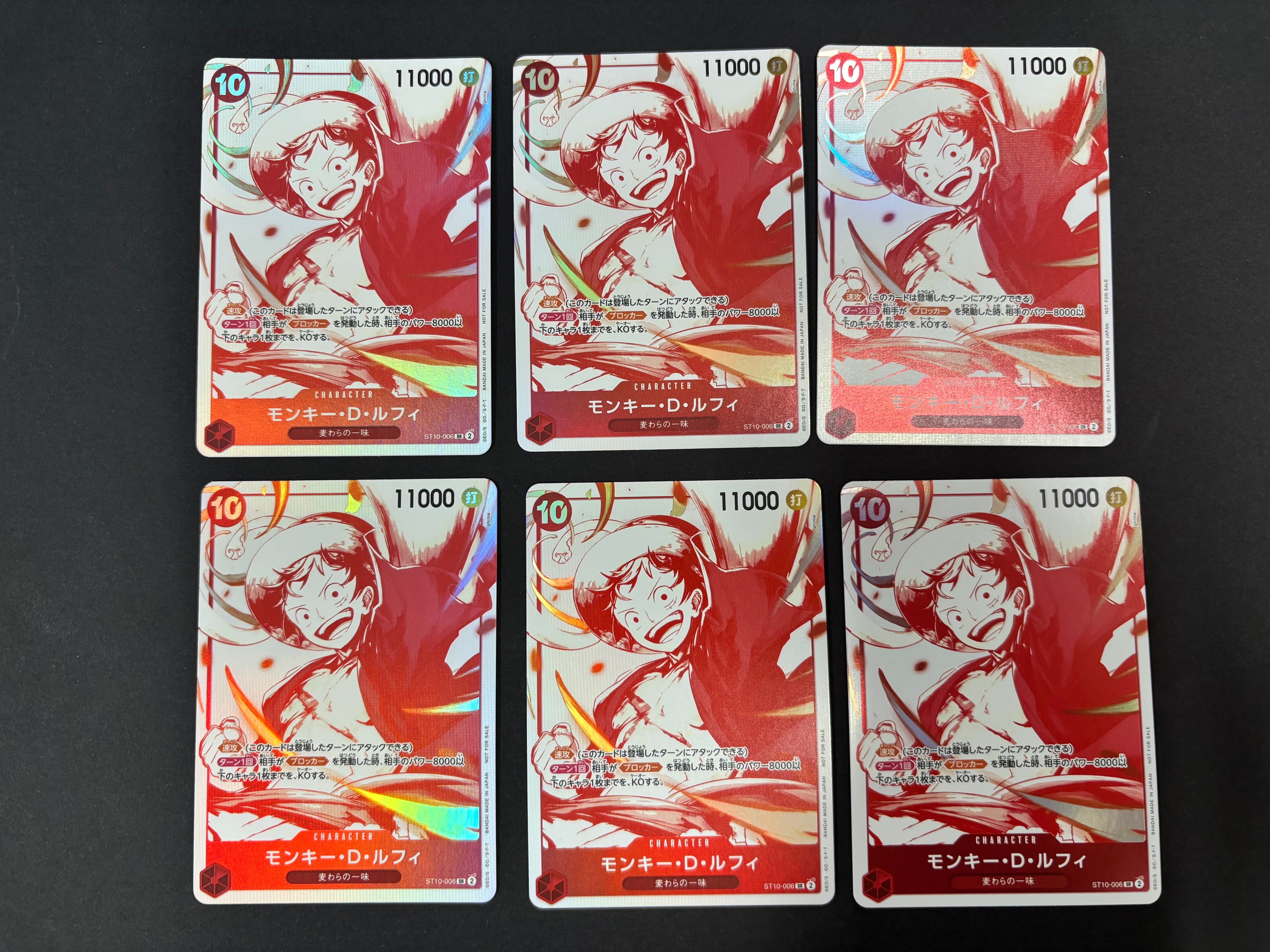 PSA9】モンキー・D・ルフィ SR [ST10-006](プロモーションカード「ONE