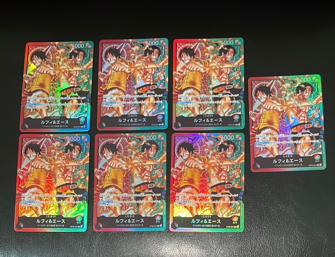 ルフィ&エース L [ST30-001](スタートデッキEX「ルフィ&エース」)