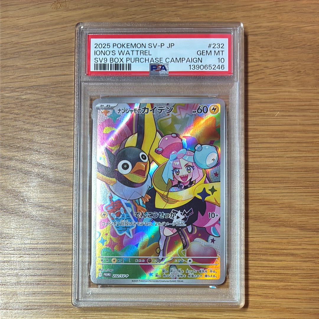 ナンジャモのカイデン P [SV-P 232](プロモーションカード「拡張パック バトルパートナーズ Box購入キャンペーン」)