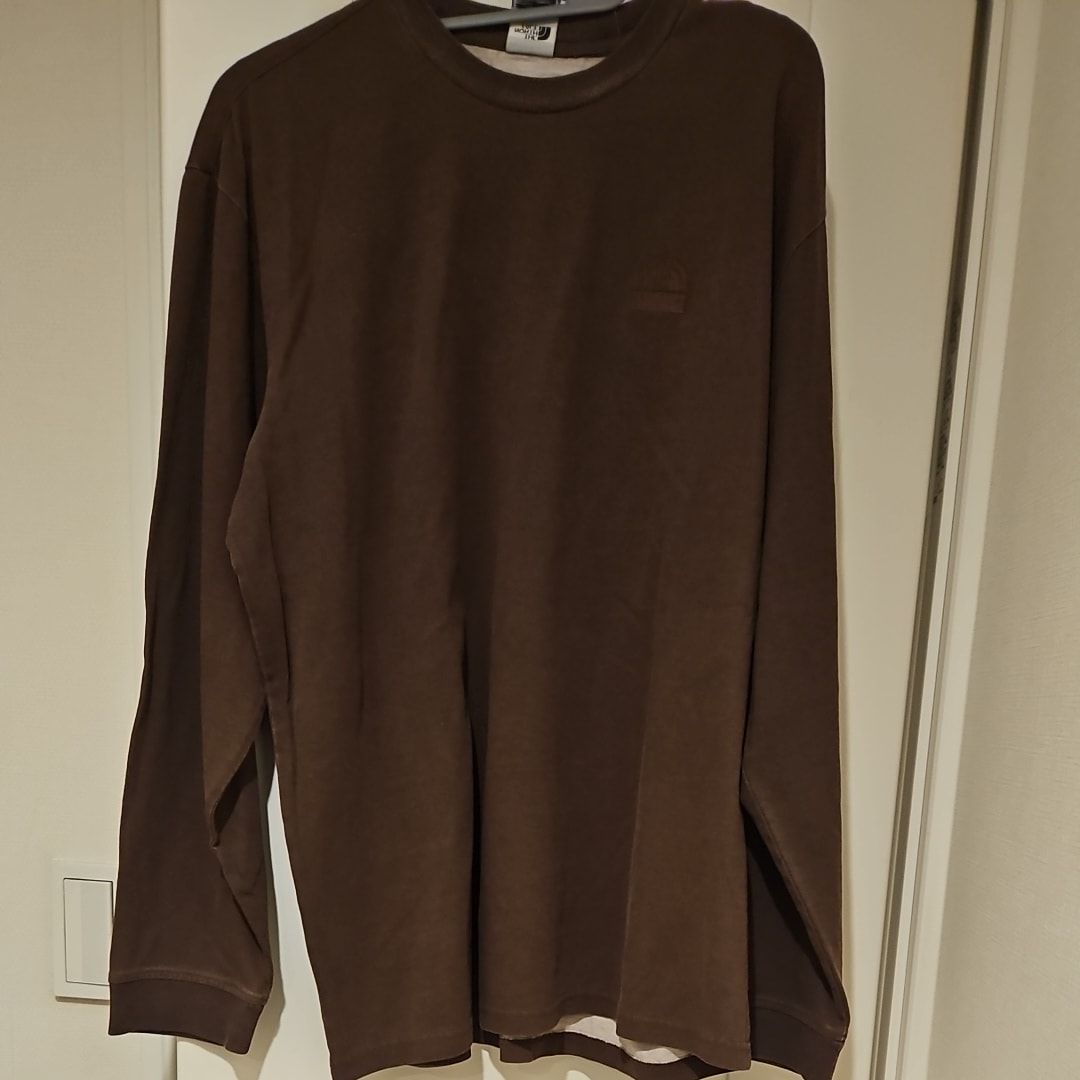 Supreme x The North Face Pigment Printed L/S Top "Brown"
