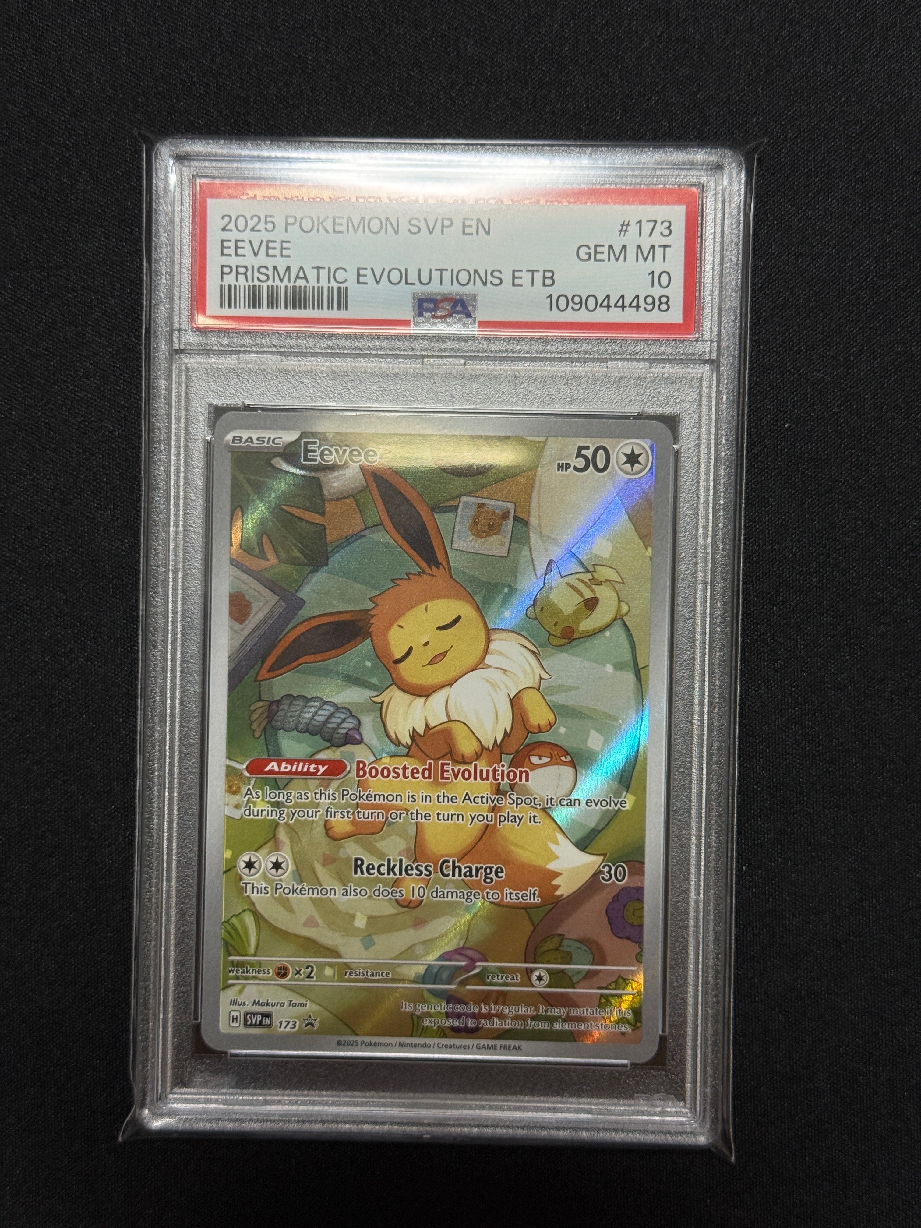 イーブイ P [SVP EN 173]【英語版】(スカーレット&バイオレット「プリズマティックエボリューションズ エリートトレーナボックス」)