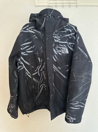 Supreme x The North Face Trompe Loeil Printed Taped Seam Shell Jacket "Black"