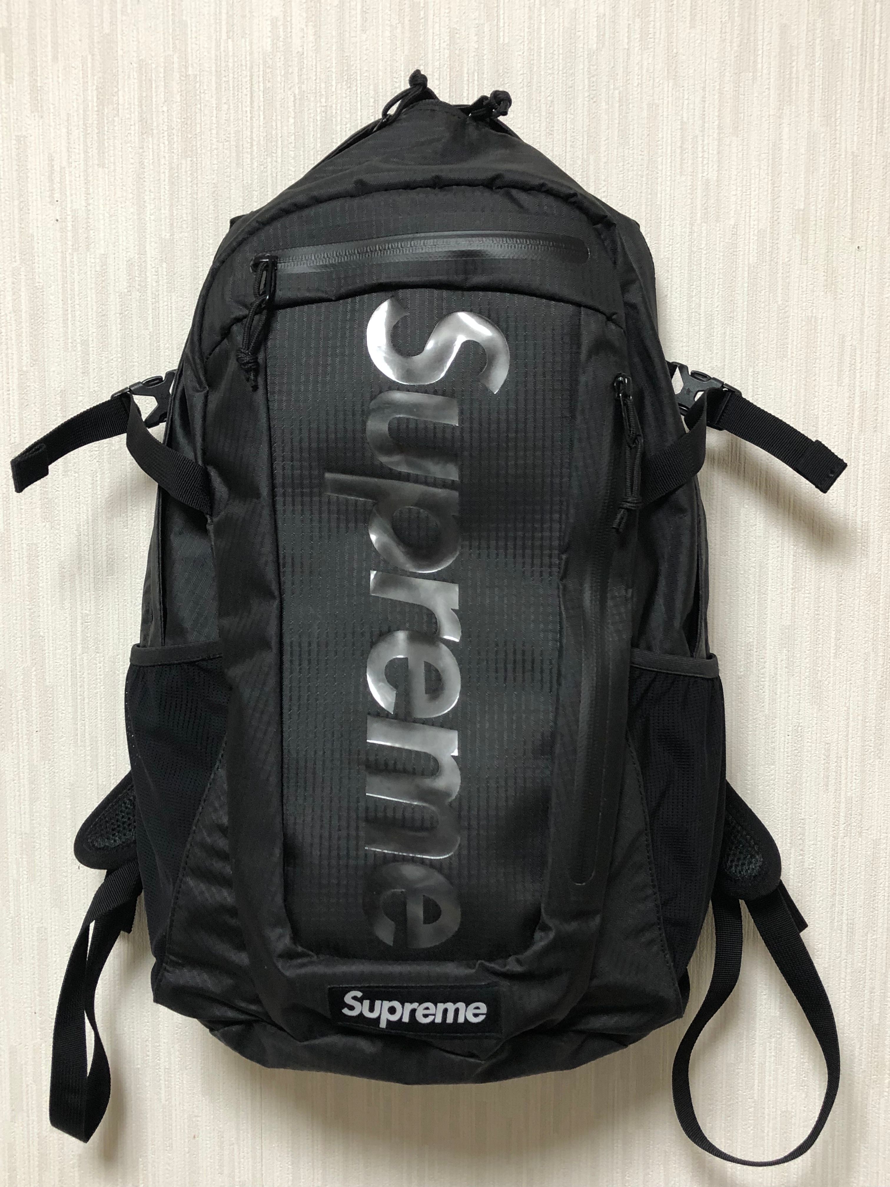 Supreme Backpack 21SS "Black"