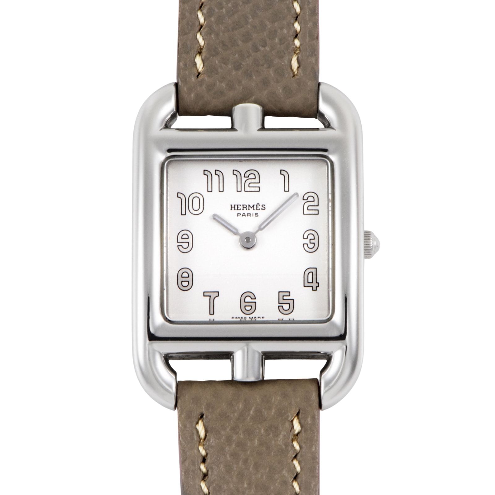 HERMES エルメス ケープコッド CC1.210 ステンレススチール【中古】