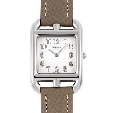 HERMES エルメス ケープコッド CC1.210 ステンレススチール【中古】