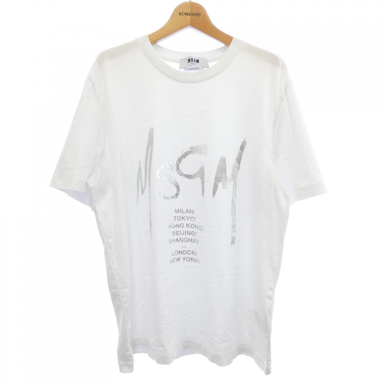 エムエスジーエム MSGM 3840MM804 Tシャツ