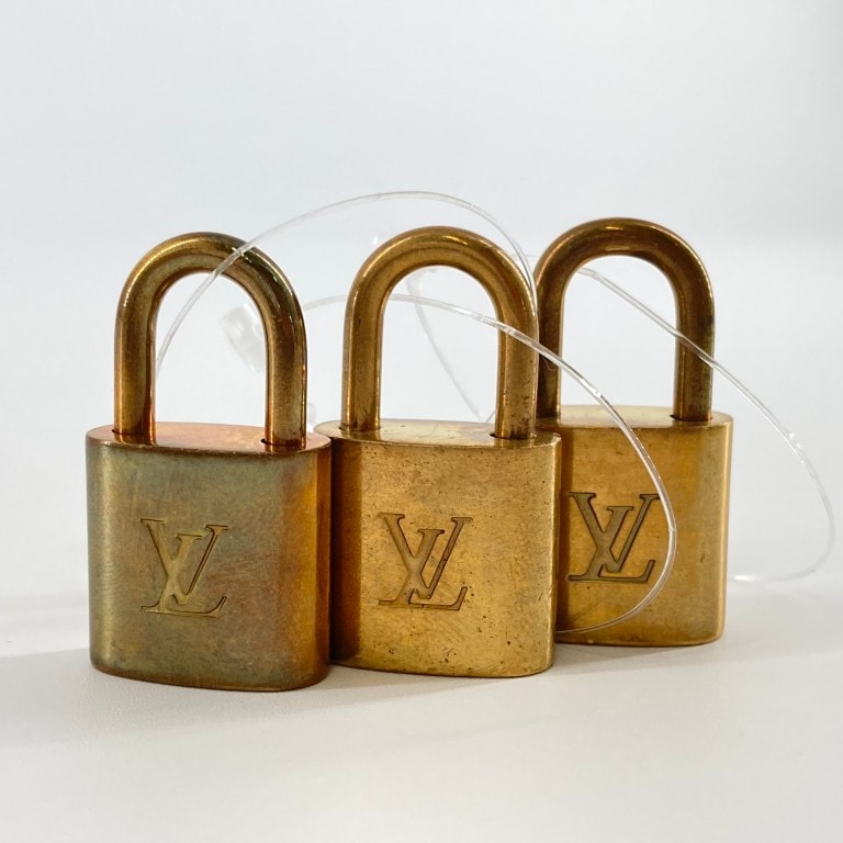 LOUIS VUITTON(ルイ・ヴィトン) パドロック×鍵 3点セット カデナ ゴールド
