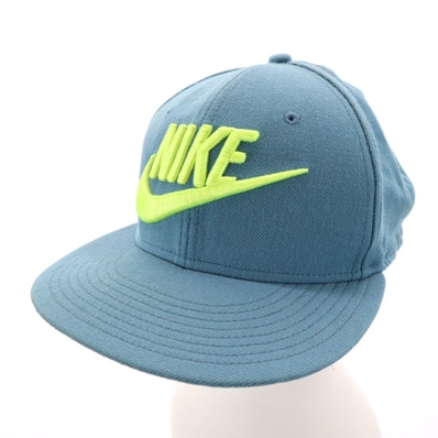 NIKE ナイキ キャップ 水色系 帽子 スナップバック
