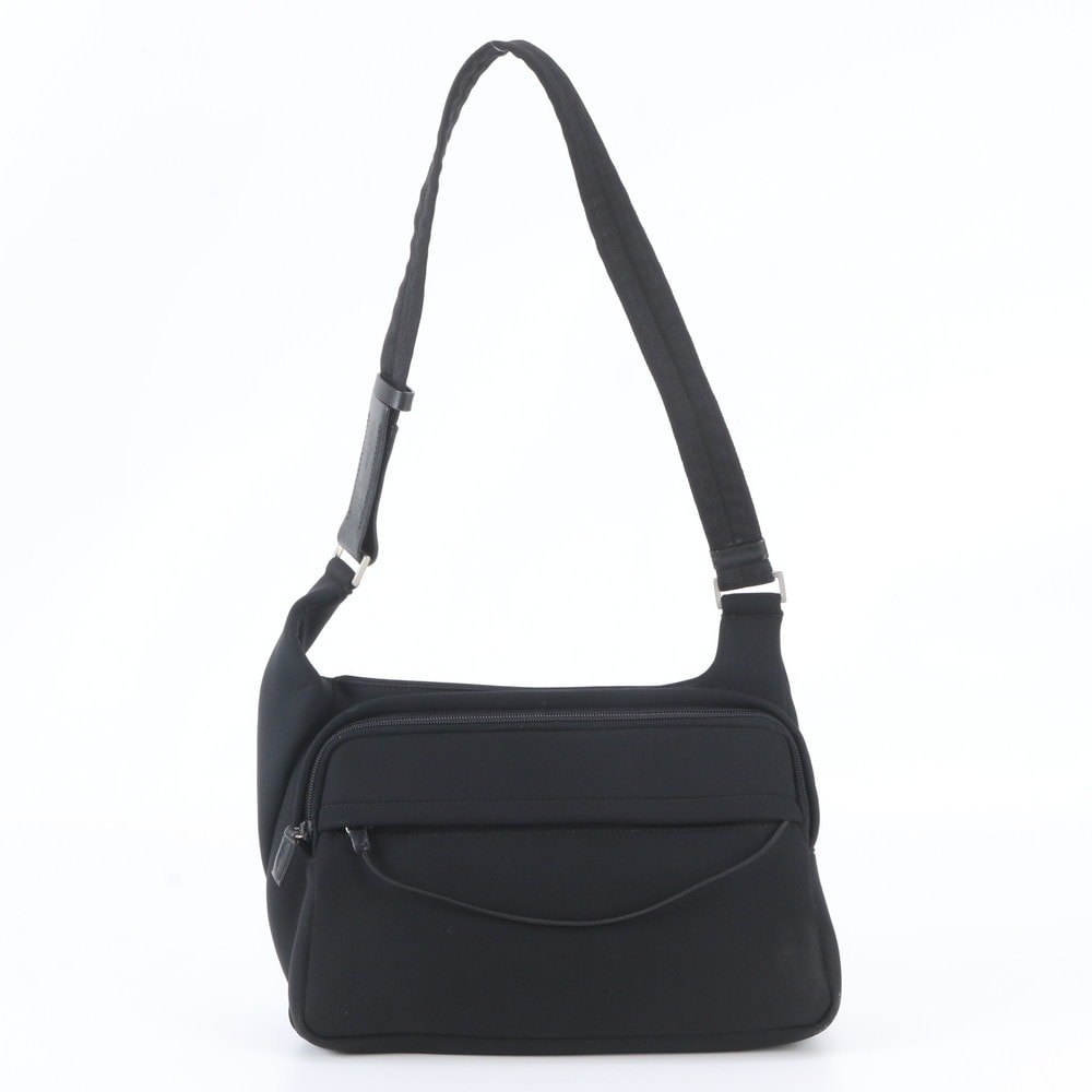 ■美品 プラダ テスート ナイロンショルダーバッグ レザー×ナイロン
