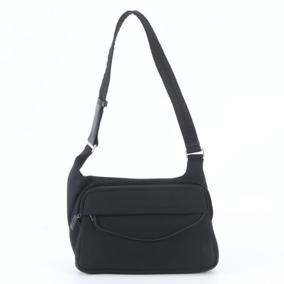 ■美品 プラダ テスート ナイロンショルダーバッグ レザー×ナイロン