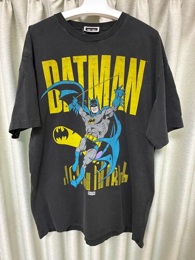 Kith x Batman Classic Vintage Tee "Black" KHM032742