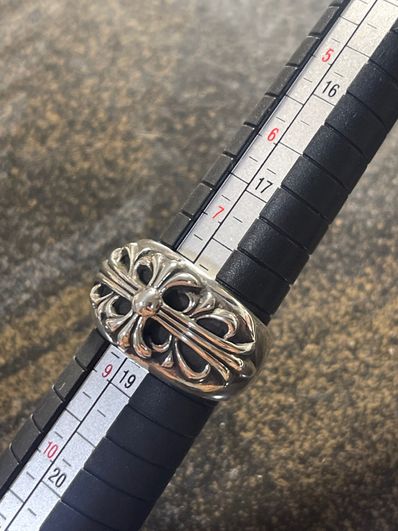 Chrome Hearts Floral Cross Ring "Silver"