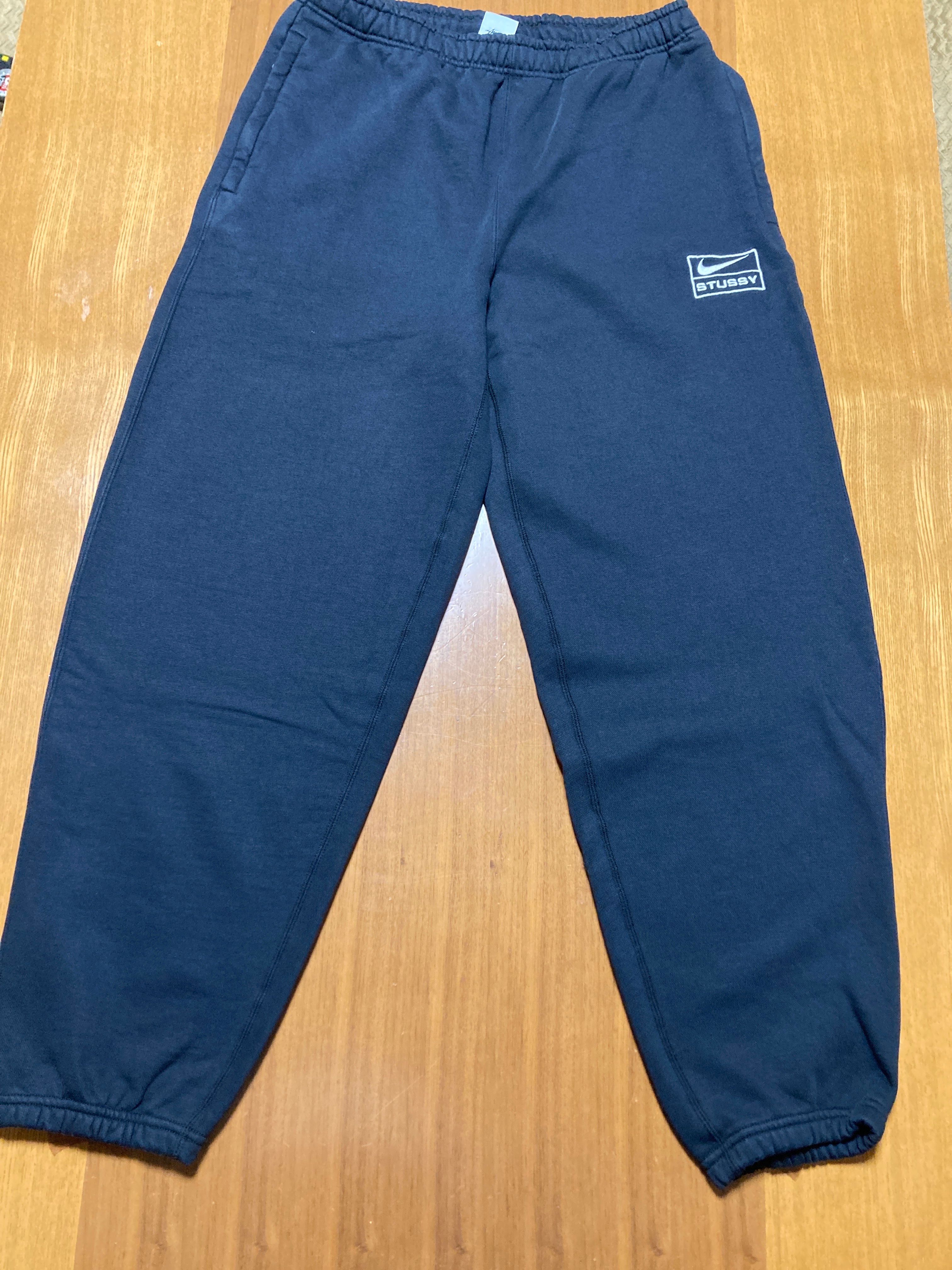 Stussy x Nike Washed Pants (US Size) "Black" DO5296-010