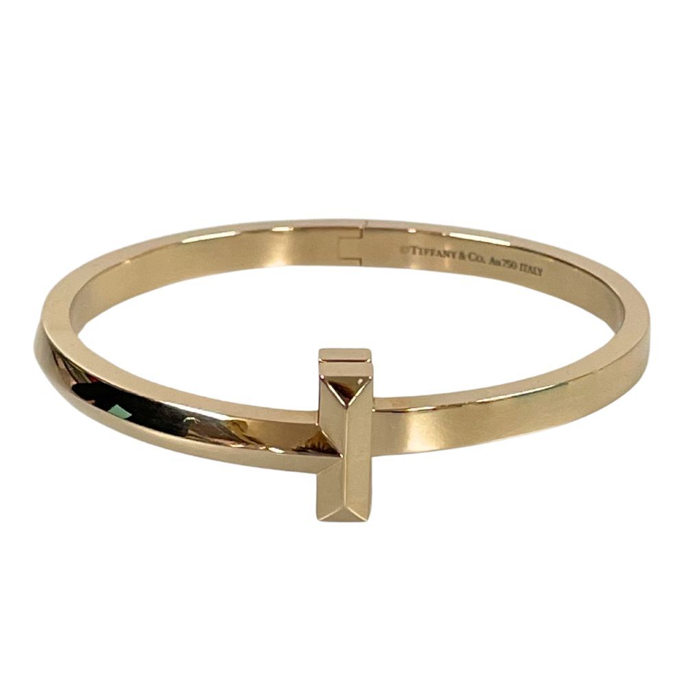 ティファニー ティファニー T Tワン ヒンジ バングル (ワイド) 18K "ローズゴールド" 68127130