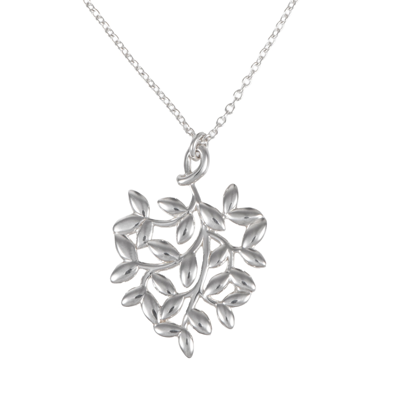 TIFFANY&Co. ティファニー オリーブリーフ ペンダント ネックレス パロマ・ピカソ スターリングシルバー シルバー【中古】