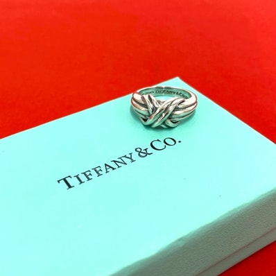 TIFFANY&Co. ティファニー シグネチャーリング シルバー925 リング・指輪 7号 シルバー
35465