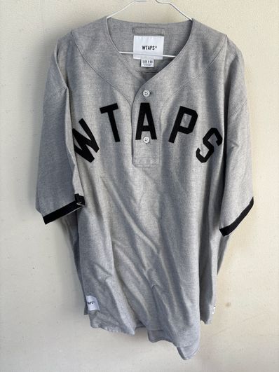 Wtaps LEAGUE / SS / COTTON. FLANNEL "Gray"