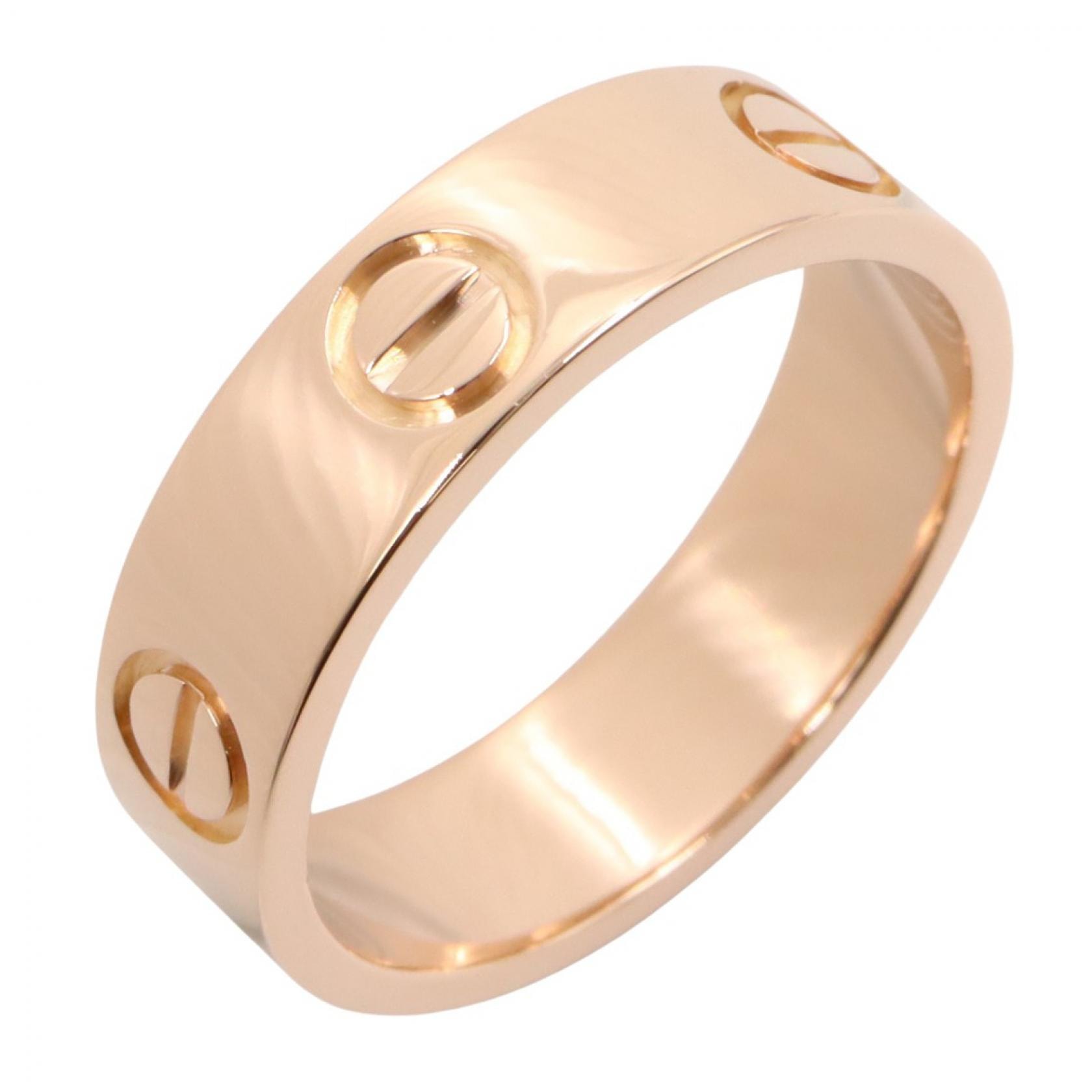 カルティエ CARTIER ラブリング リング・指輪 ジュエリー K18PG(ピンクゴールド) レディース ゴールド系 B4084800 【中古】