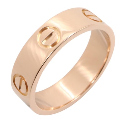 カルティエ CARTIER ラブリング リング・指輪 ジュエリー K18PG(ピンクゴールド) レディース ゴールド系 B4084800 【中古】