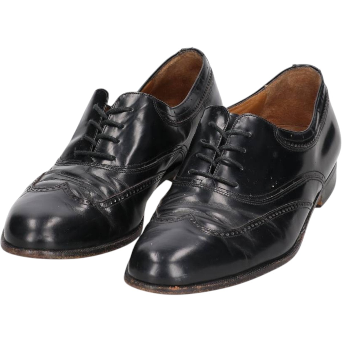 古着 バリー Bally ウイングチップシューズ イタリア製 10M メンズ28.5cm相当/saa014341