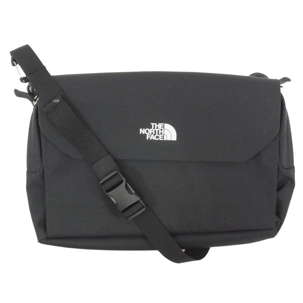 THE NORTH FACE ノースフェイス NM92401 フロントアクセサリーポケット ショルダーバッグ ブラック系【中古】