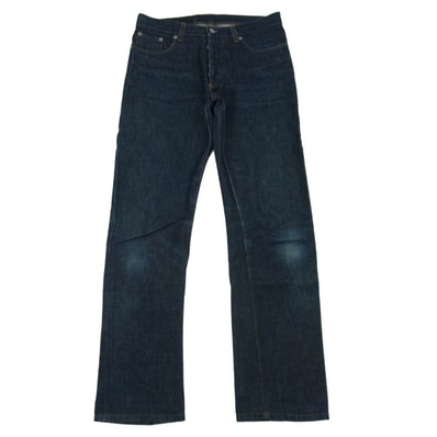 HELMUT LANG ヘルムートラング CLASSIC RAW DENIM 1999年 90s 本人期 クラシックロー デニム パンツ ジーンズ インディゴブルー系 27【中古】