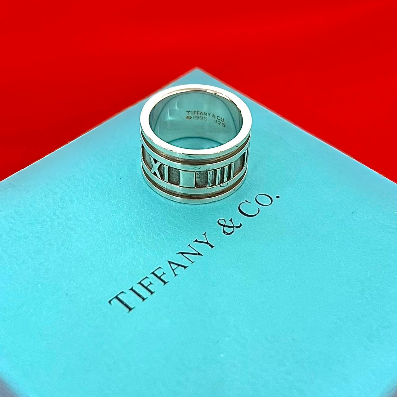 TIFFANY&Co. ティファニー ワイド アトラス リング シルバー925 リング・指輪 11号 シルバー
 29458