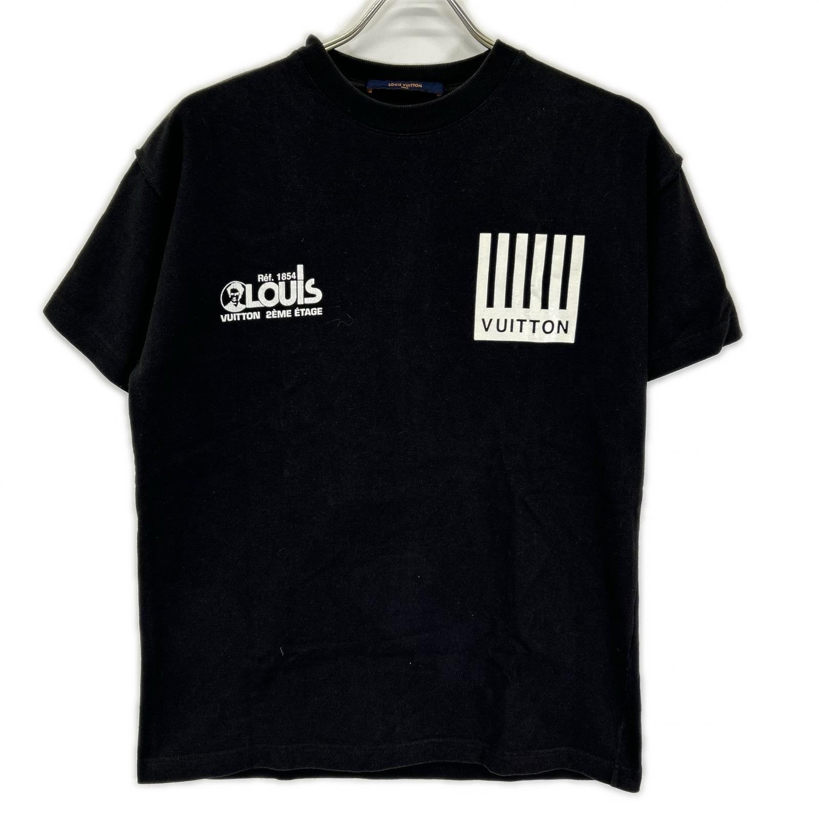 ルイヴィトン HHY07W 19AW Back Flower Print Tee バックフラワー プリント 半袖 Tシャツ XS