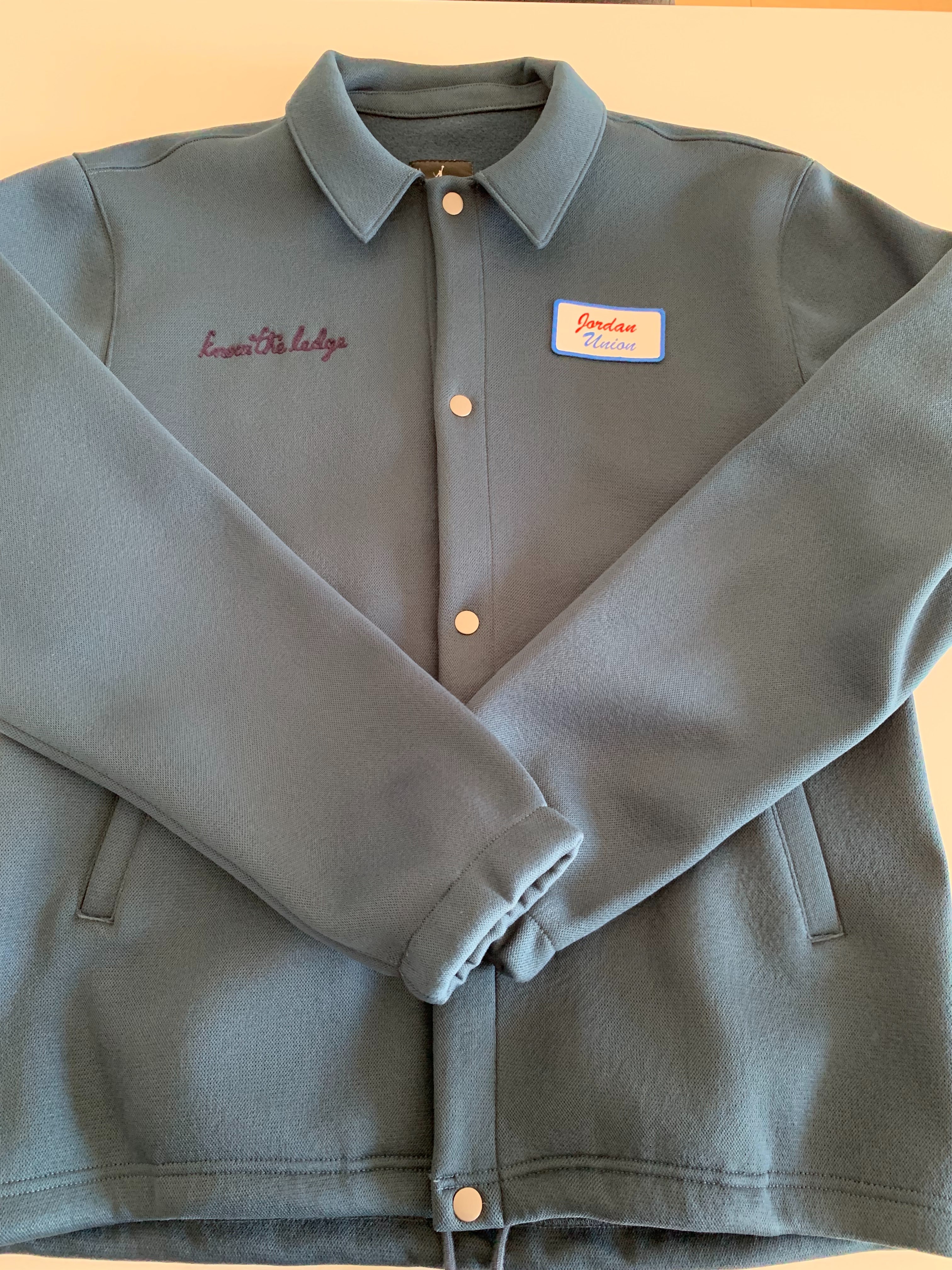 Air Jordan x Union Coaches Jacket "Navy"