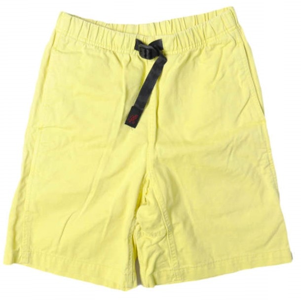 GRAMICCI グラミチ Gramicci Shorts コットンツイルクライミングショーツ 1117-56J S YELLOW イージー ショートパンツ ボトムス g27637