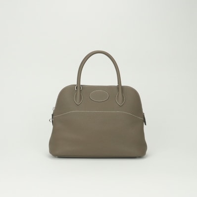 エルメス HERMES ボリード31 ボリード 31 バッグ トートバッグ トリヨンクレマンス エトゥープ Etoupe グレー Gray シルバー金具 ハンドバッグ