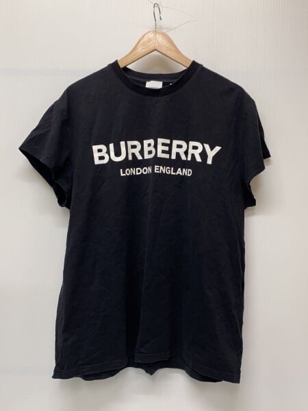 Burberry Men's Logo Print Cotton T-Shirt "Black"