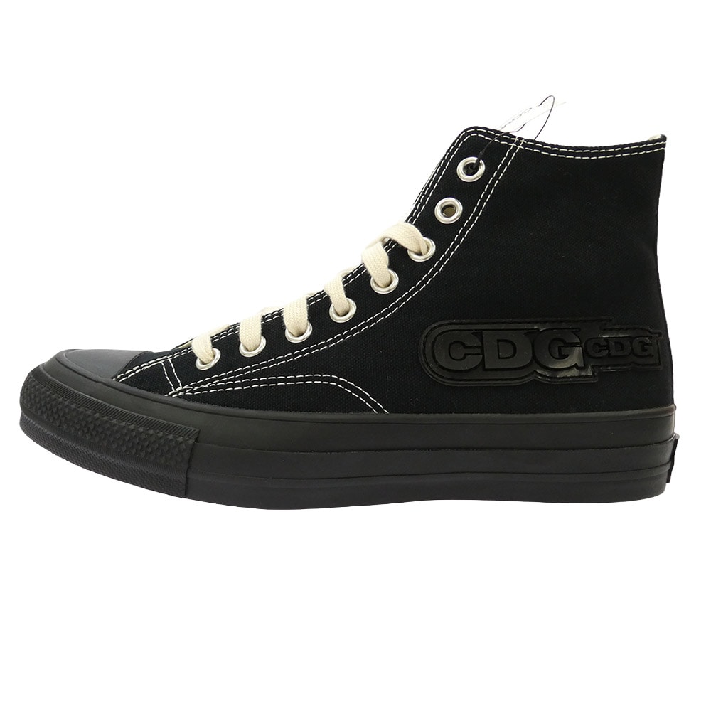 CONVERSE コンバース 1CK983 × COMME des GARCONS ADDICT CHUCK TAYLOR CANVAS CDG HI アディクト チャック テイラー キャンバス ハイカットスニーカー 26cm【新古品】【未使用】【中古】