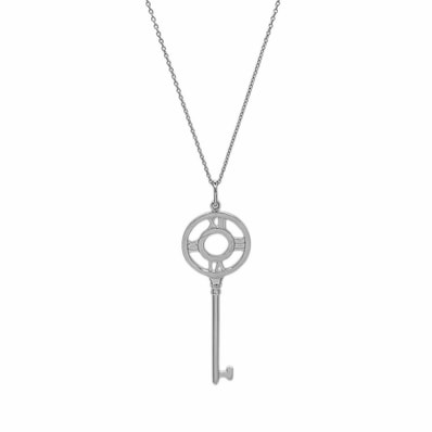 TIFFANY&Co. ティファニー オープン アトラス キー ネックレス
ペンダント SV925 シルバー 新品仕上済 レディース
【中古】