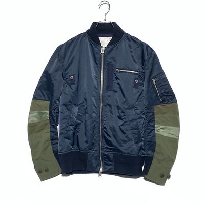 sacai 21SS Nylon Twill MA-1 Blouson "Navy"