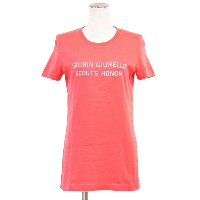 美品 ディースクエアード Tシャツ ロゴ プリント カットソー レディース ピンク M DSQUARED2