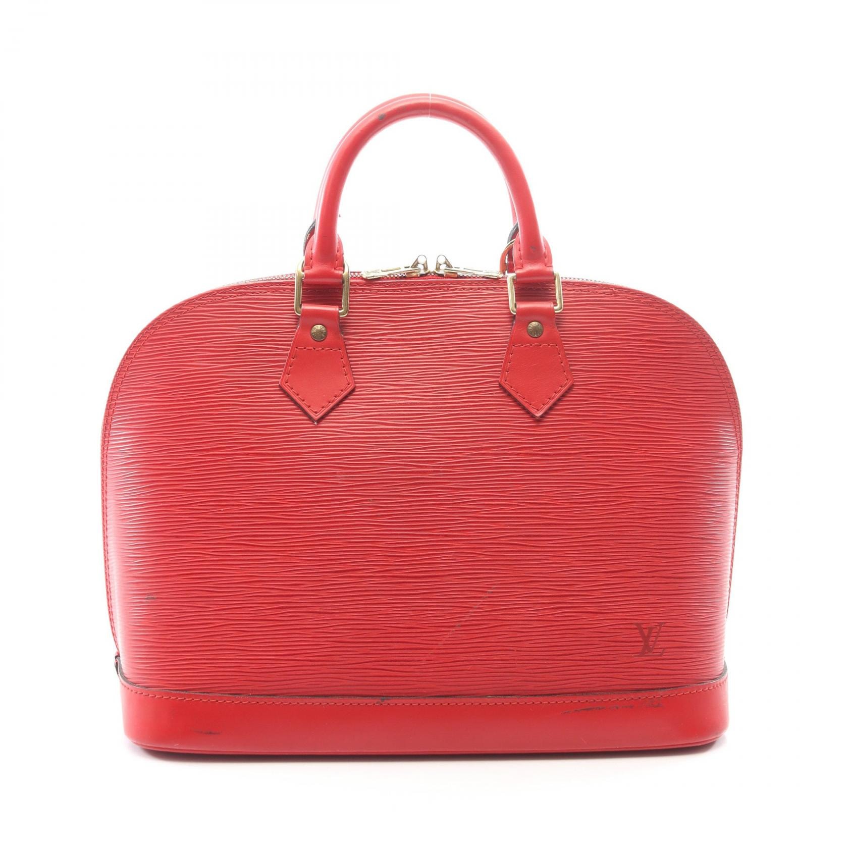 ルイ・ヴィトン LOUIS VUITTON アルマ エピ カスティリアンレッド ハンドバッグ バッグ レザー レッド レディース レッド系 M52147 【中古】