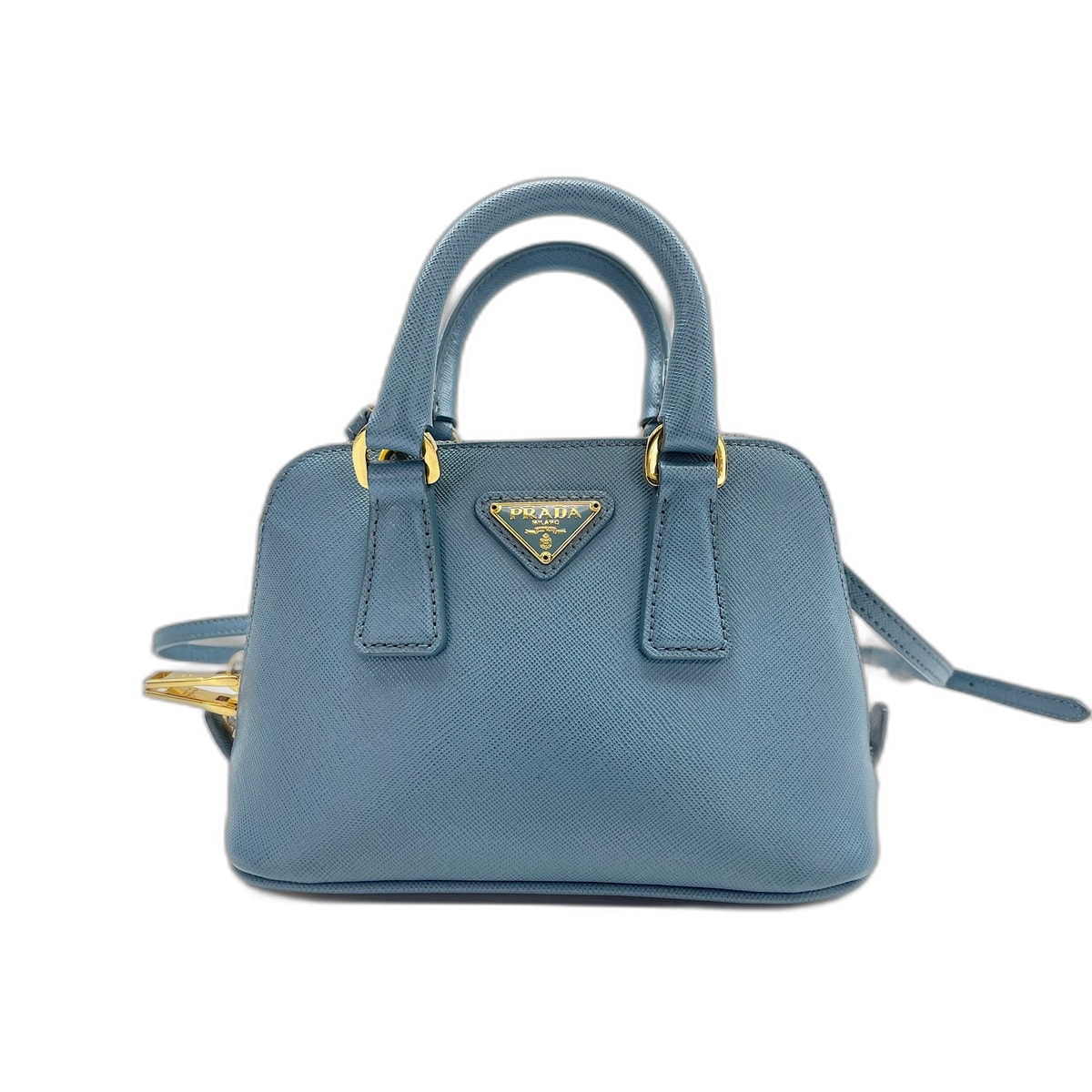 プラダ PRADA レザー 2WAYプロムナード ハンドバッグ【中古】