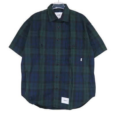 Wtaps WCPO / SS / COTTON. BROADCLOTH. TEXTILE "Green"