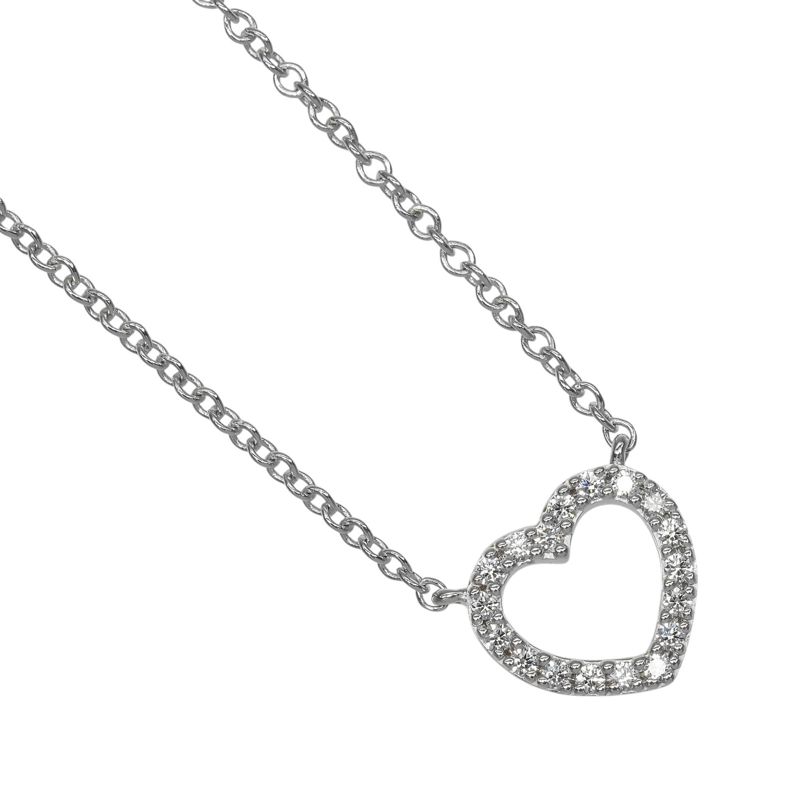 ティファニー メトロハート レディースネックレス